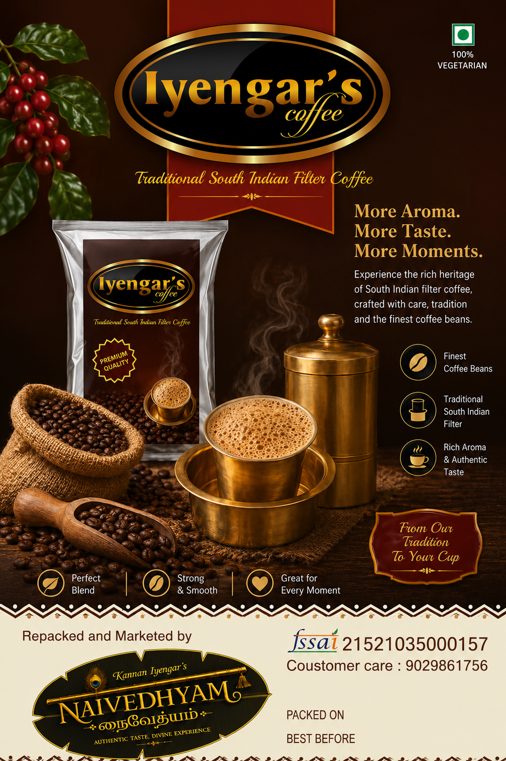 ☕ iyengar's filter coffee